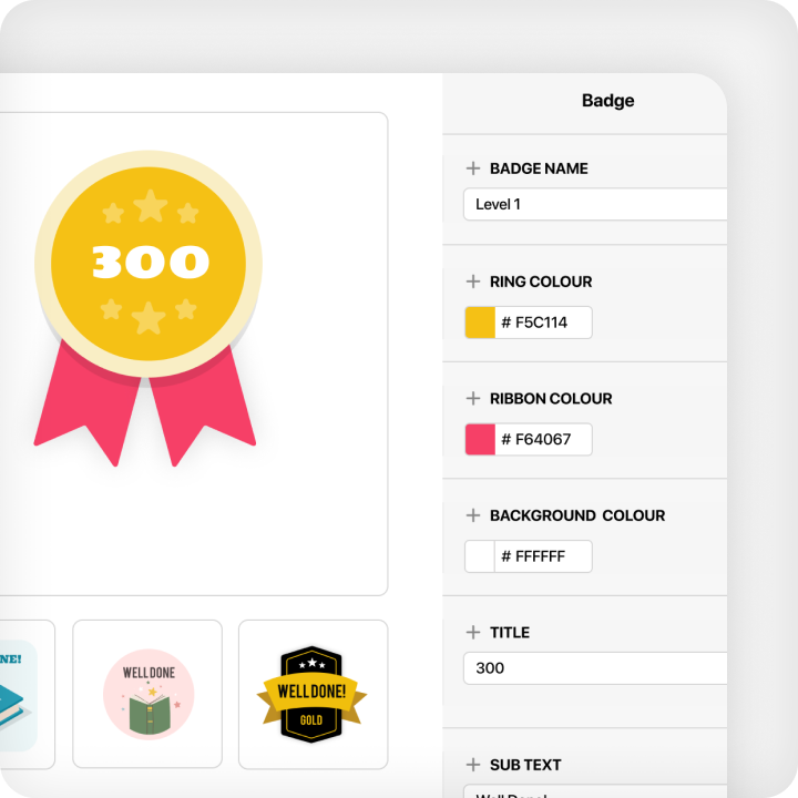 image of the badge creator 